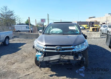 2018 Toyota Highlander Limited Platinum from USA, damaged, VIN 5TDDZRFH1JS915219